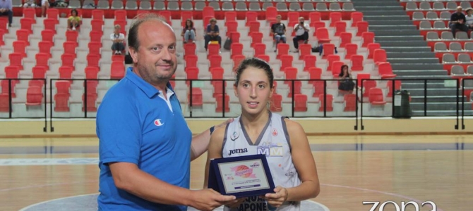 Trofeo “Città del Vasto”: Ilaria Milazzo nominata miglior giocatrice italiana