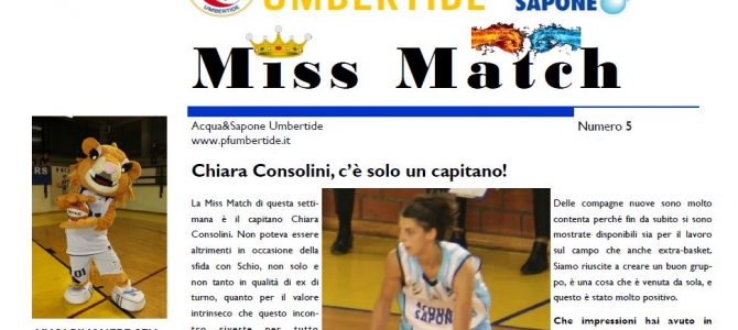 Scarica l’ultimo numero di Miss Match: ospite Chiara Consolini