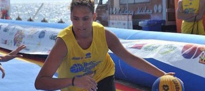 Adriana Cutrupi con la PFU nella stagione 2017/2018